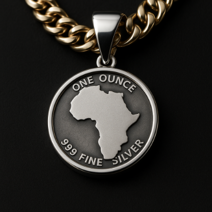 Picture of Afro Dollar - 1 ounce Silver collectable coin