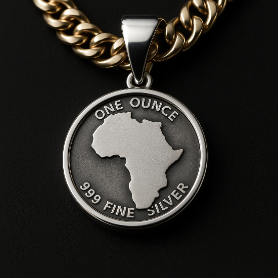 Picture of Afro Dollar - 1 ounce Silver collectable coin