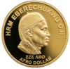 Picture of Afro Gold Dollar – HRM Eberechukwu Oji 1 Ounce Gold Collectors Coin