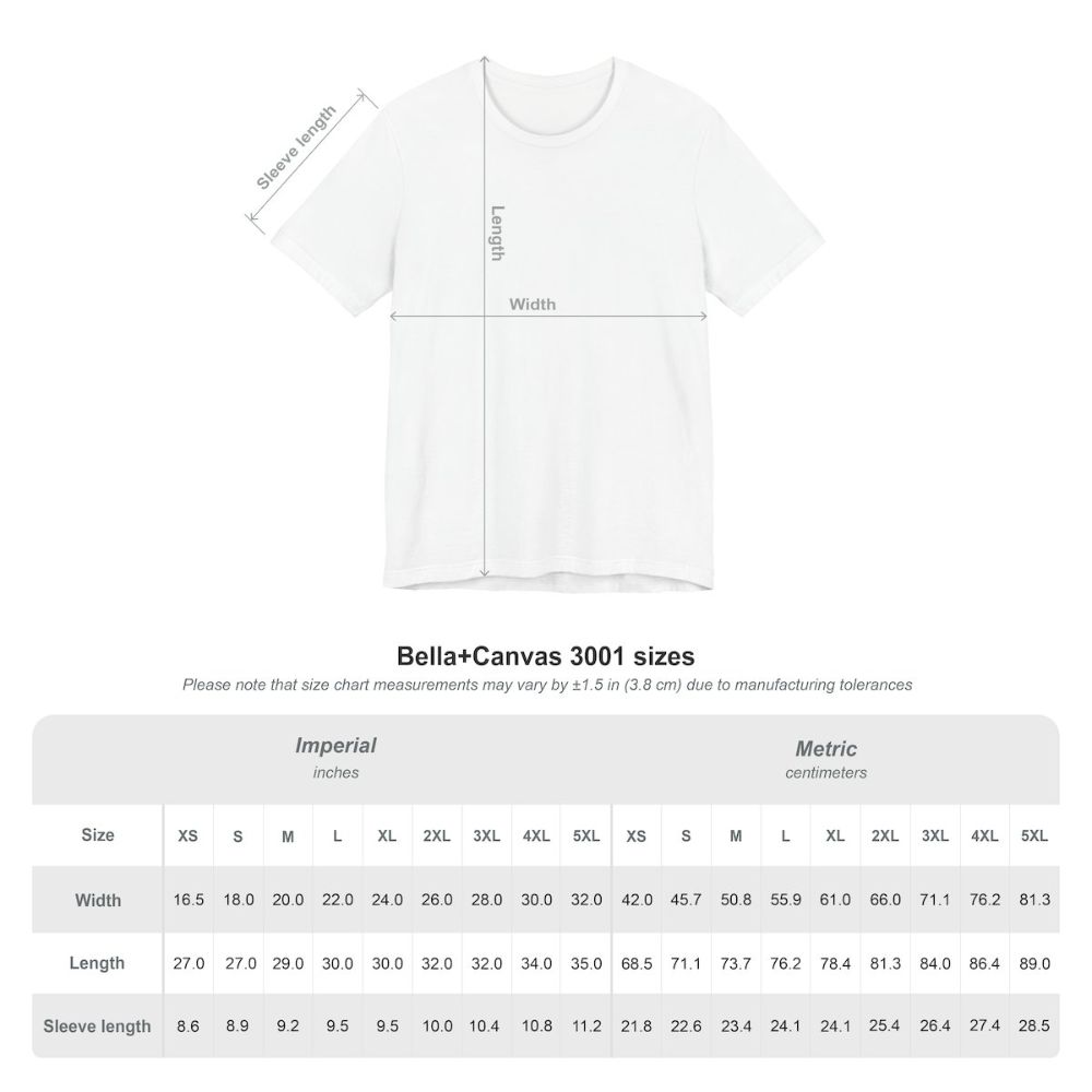 Picture of Unisex Jersey Short Sleeve Tee